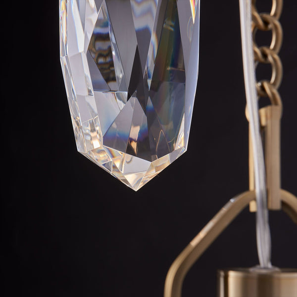Diamante Multi Drop Pendant