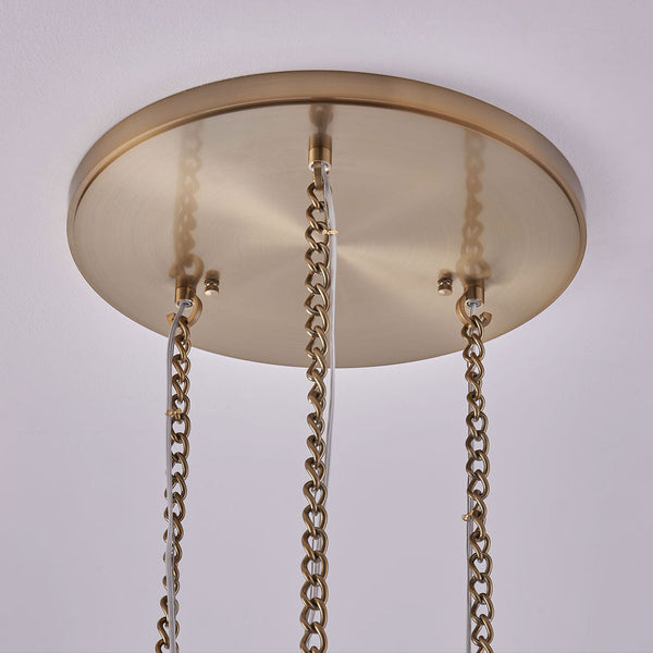 Diamante Multi Drop Pendant