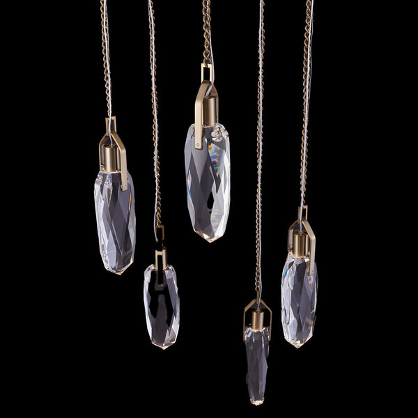 Diamante Multi Drop Pendant