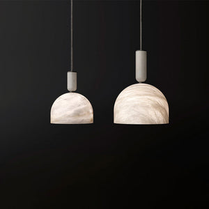 Enid Alabaster Bedside Pendant Light, Kitchen Pendant Lamp