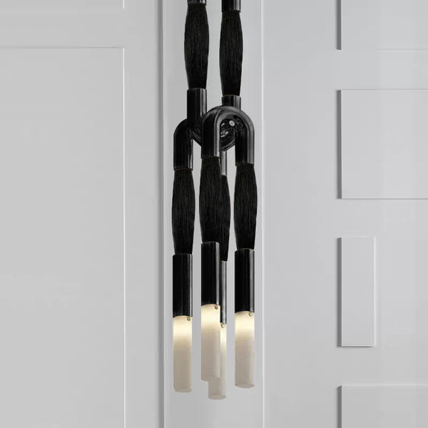 Heritage Horsehair 4-Light Pendant