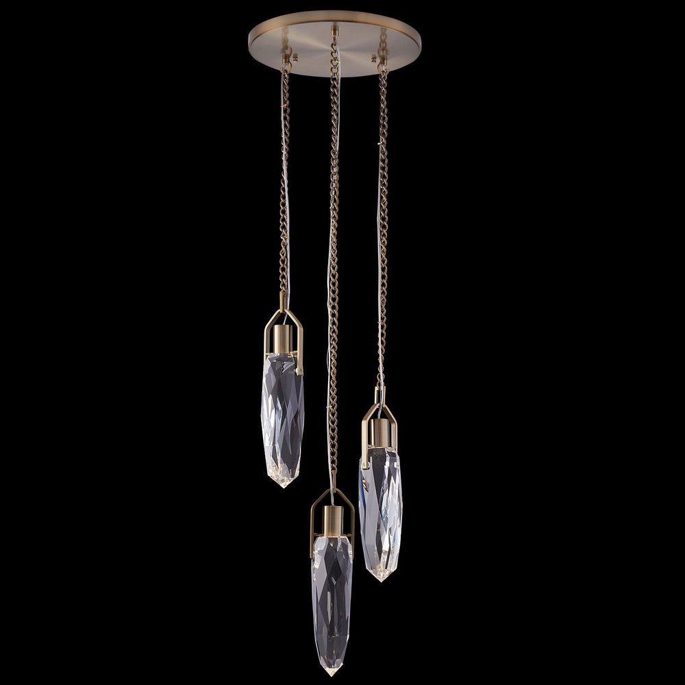 Diamante Multi Drop Pendant