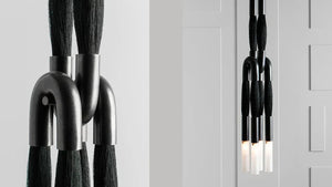 Heritage Horsehair 4-Light Pendant