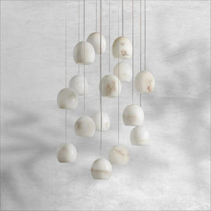 Maeva Round Chandelier 3/7/15/36 Light - Arialamps