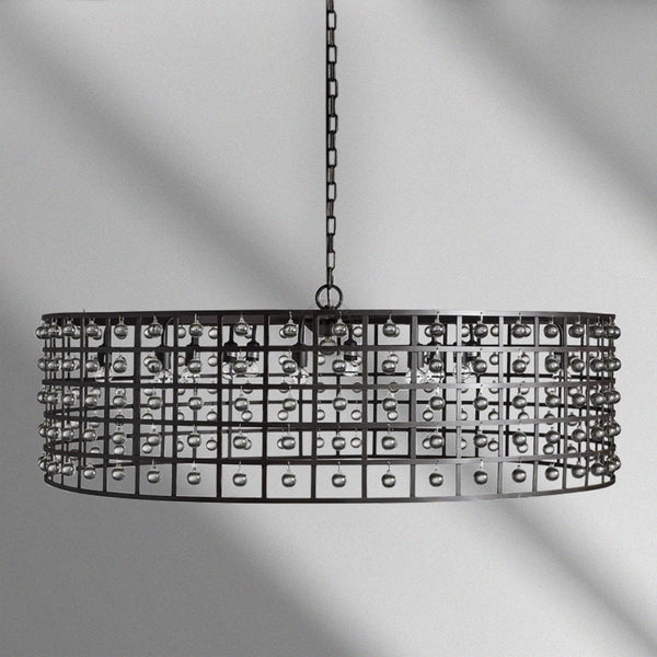 La Cage Round Chandelier 6" 8" 12"
