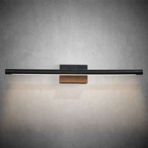 24" Modern Brass Led Vanity Light – Wall Mounted Bathroom Mirror Light