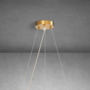 Modern Round Crystal Chandelier