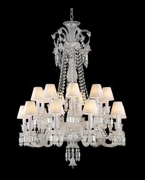 24 Light Lighting with Lampshades - Arialamps