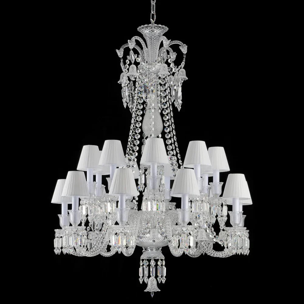 24 Light Lighting with Lampshades - Arialamps