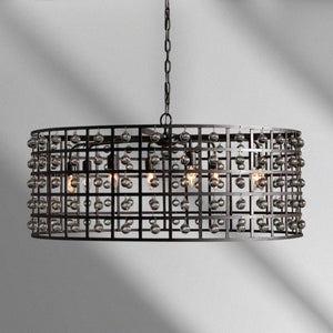 La Cage Round Chandelier 6" 8" 12"