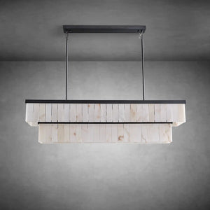 Rectangle Alabaster Chandelier