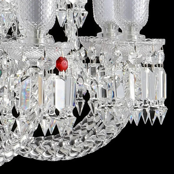36 Lights Baccarat Crystal Chandelier - Arialamps