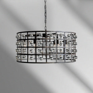 La Cage Round Chandelier 6" 8" 12"