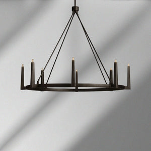 Emmet Round Chandelier 42''54''