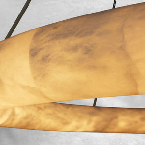 Halima Halo Chandelier - Arialamps