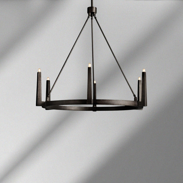 Emmet Round Chandelier 42''54''