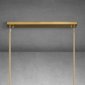 Rectangle Alabaster Chandelier
