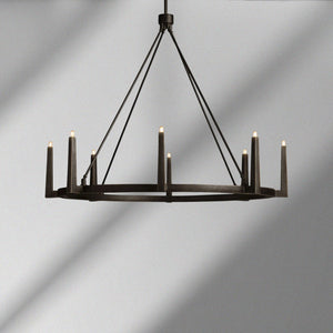 Emmet Round Chandelier 42''54''