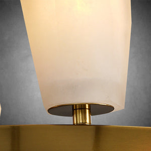 Diamond Alabaster Chandeliers D23.6"