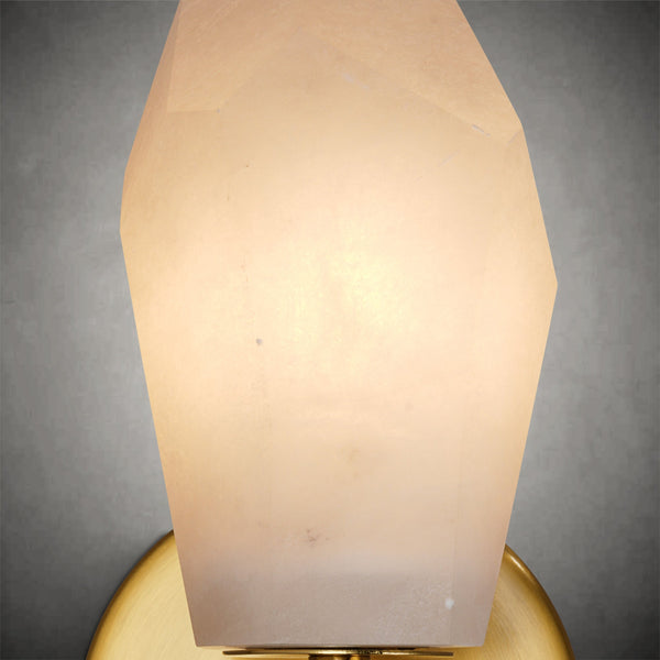 Diamond Alabaster Wall Sconce