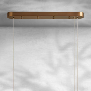 Halima Linear Chandelier - Arialamps