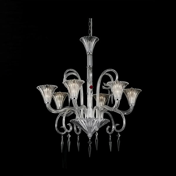6 Lights Heritage Crystal Lighting - Arialamps
