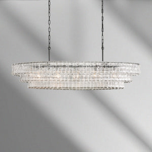Ghiaccio Oval Chandelier