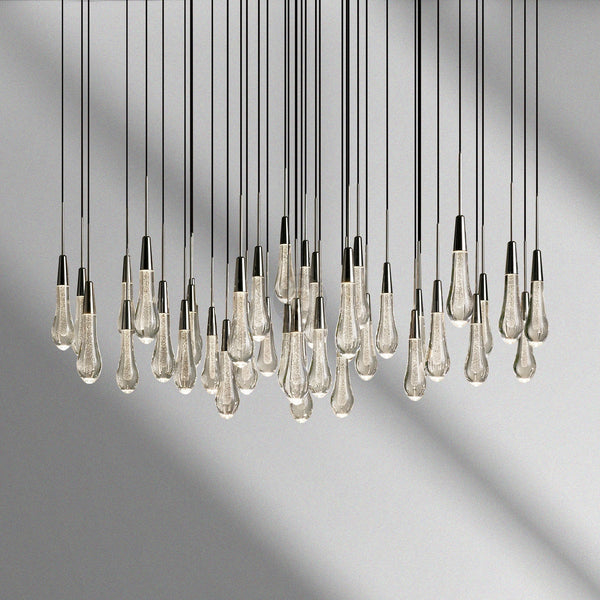 Soltaire Round Chandelier 17“ 24" 36“ 48“ 58“