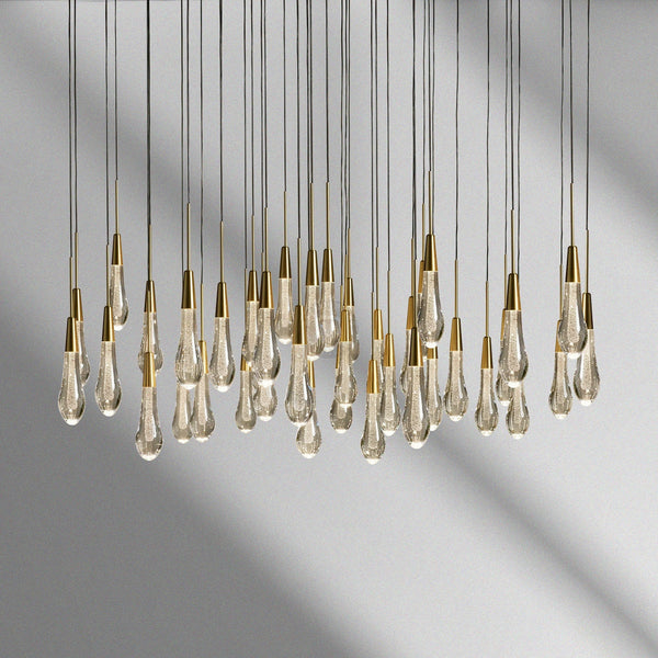 Soltaire Round Chandelier 17“ 24" 36“ 48“ 58“