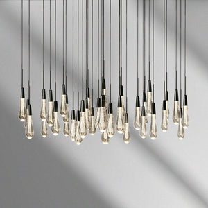 Soltaire Round Chandelier 17“ 24" 36“ 48“ 58“