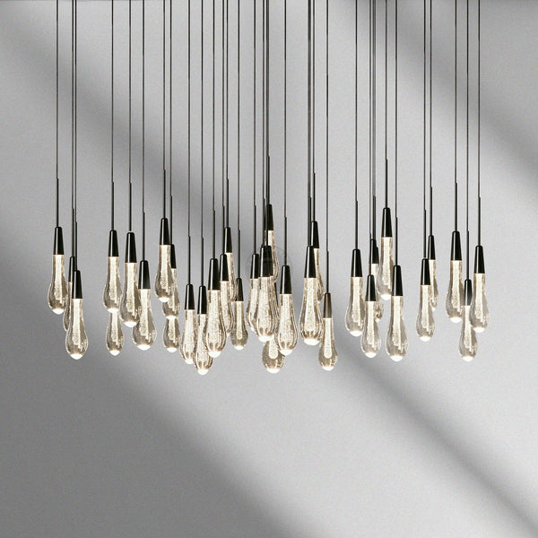 Soltaire Round Chandelier 17“ 24" 36“ 48“ 58“