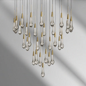 Soltaire Round Chandelier 17“ 24" 36“ 48“ 58“