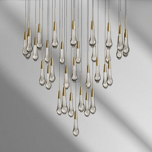 Soltaire Round Chandelier 17“ 24" 36“ 48“ 58“