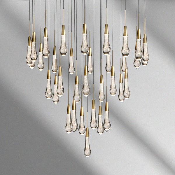 Soltaire Round Chandelier 17“ 24" 36“ 48“ 58“