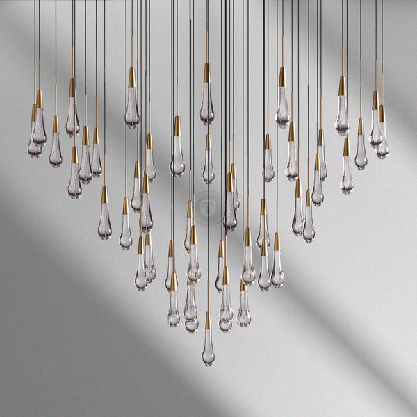 Soltaire Round Chandelier 17“ 24" 36“ 48“ 58“