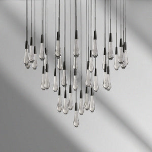 Soltaire Round Chandelier 17“ 24" 36“ 48“ 58“