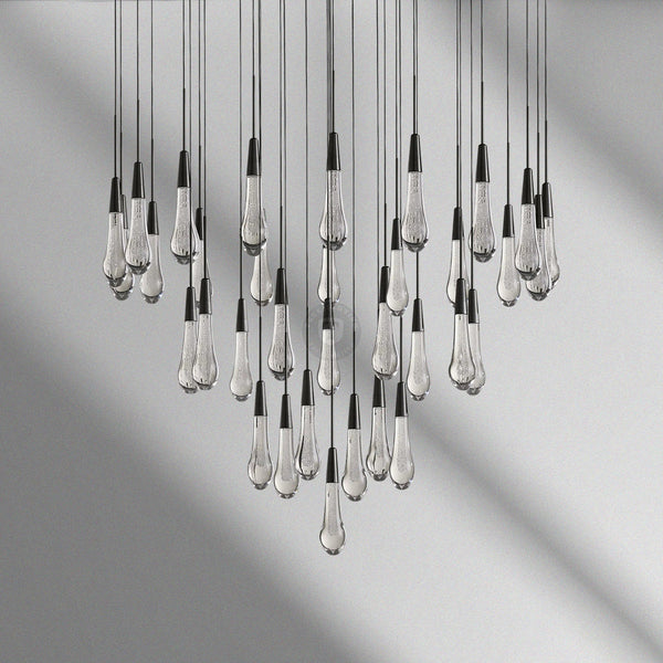 Soltaire Round Chandelier 17“ 24" 36“ 48“ 58“