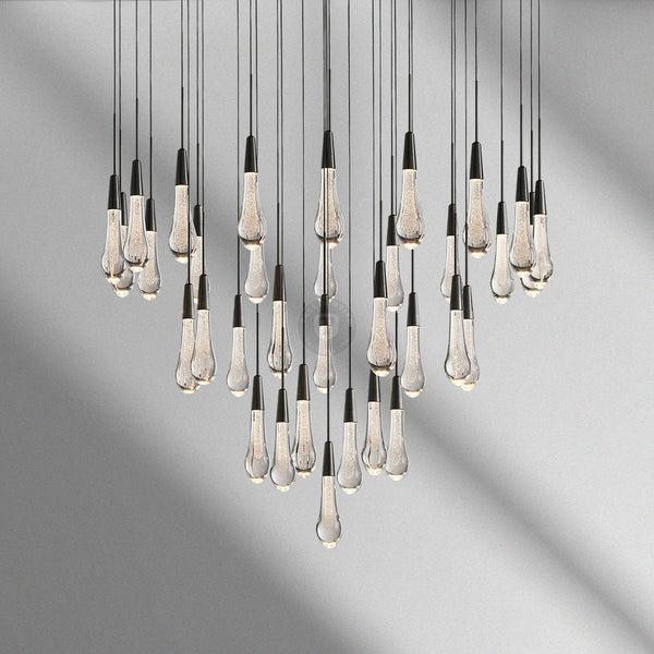 Soltaire Round Chandelier 17“ 24" 36“ 48“ 58“
