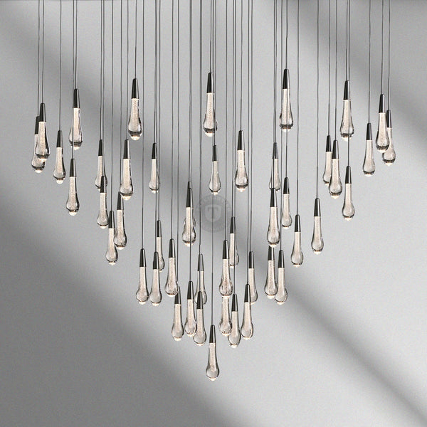 Soltaire Round Chandelier 17“ 24" 36“ 48“ 58“