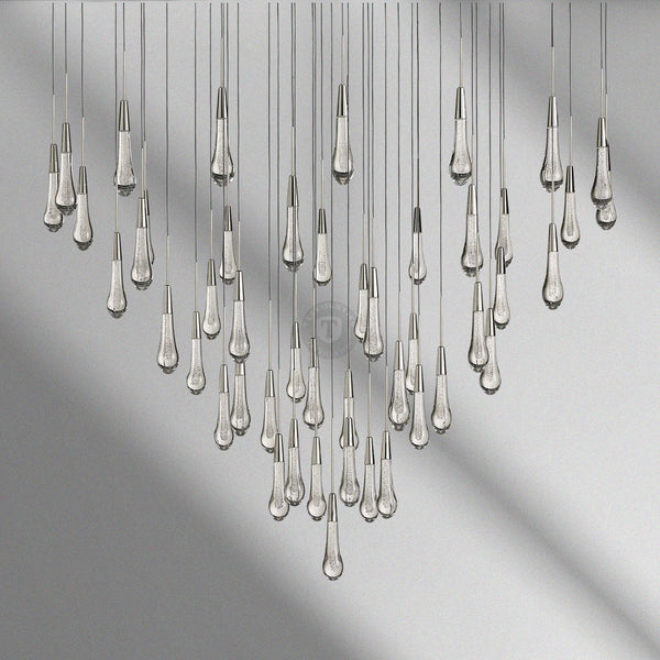 Soltaire Round Chandelier 17“ 24" 36“ 48“ 58“