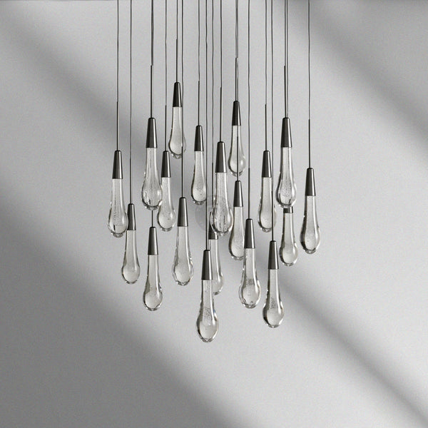 Soltaire Round Chandelier 17“ 24" 36“ 48“ 58“