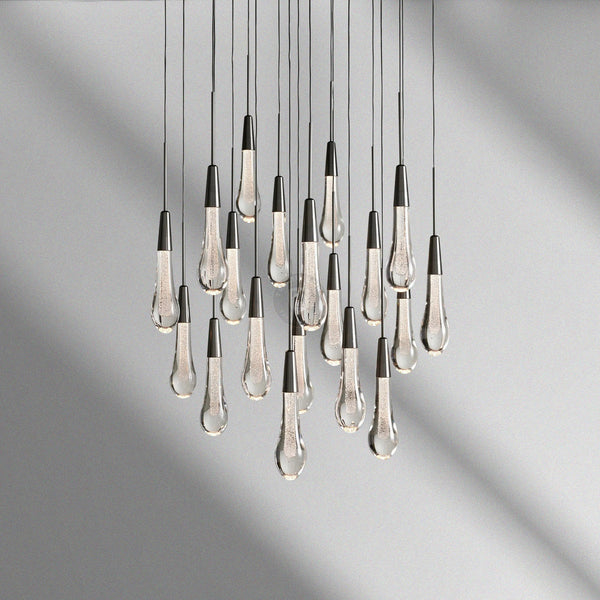 Soltaire Round Chandelier 17“ 24" 36“ 48“ 58“