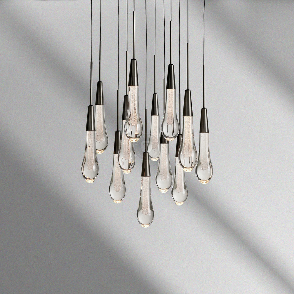 Soltaire Round Chandelier 17“ 24" 36“ 48“ 58“