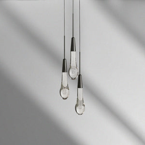 Soltaire Cluster Pendant