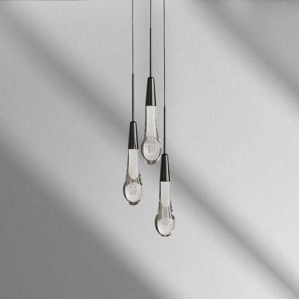 Soltaire Cluster Pendant