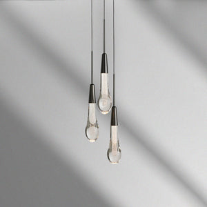 Soltaire Cluster Pendant