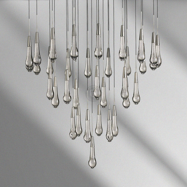 Soltaire Round Chandelier 17“ 24" 36“ 48“ 58“