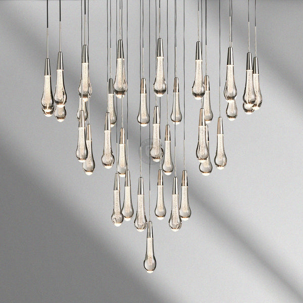 Soltaire Round Chandelier 17“ 24" 36“ 48“ 58“