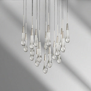 Soltaire Round Chandelier 17“ 24" 36“ 48“ 58“
