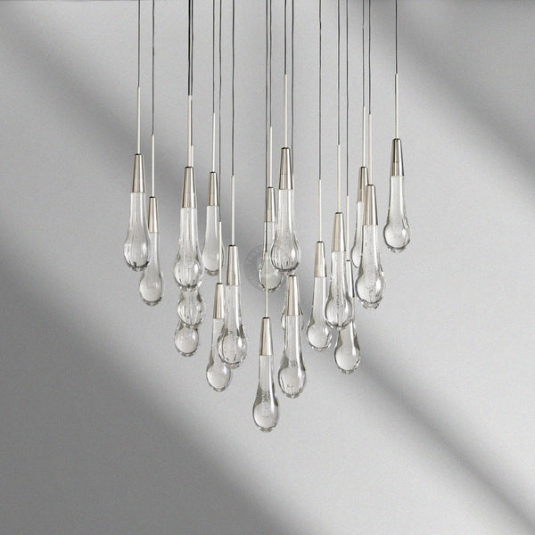 Soltaire Round Chandelier 17“ 24" 36“ 48“ 58“